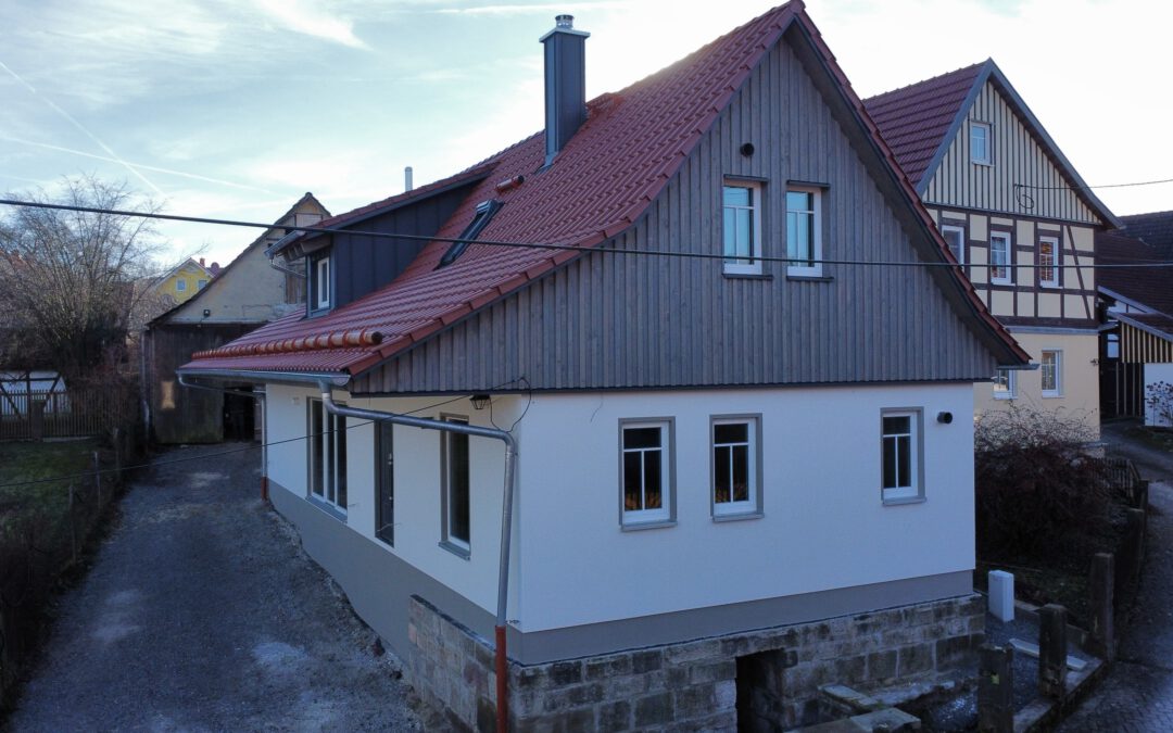 Einfamilienhaus aus Holz